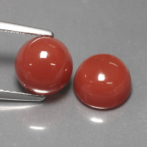 Achetez naturel ct Orange Agate gems, Coupe roude, En provenance Inde chez GemSelect. En stock, livraison internationale!