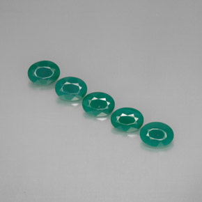 Achetez naturel ct vert agate gems, coupe ovale, en provenance inde chez gemselect. en stock, livraison internationale!