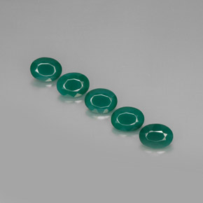 Achetez naturel ct vert agate gems, coupe ovale, en provenance inde chez gemselect. en stock, livraison internationale!