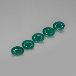 Achetez naturel ct vert agate gems, coupe ovale, en provenance inde chez gemselect. en stock, livraison internationale!