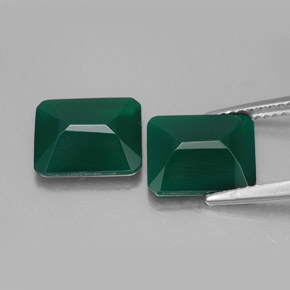 Achetez naturel ct vert agate gems, transparent, en provenance inde chez gemselect. en stock, livraison internationale!