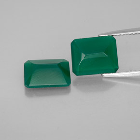 Achetez naturel ct Vert Agate gems, Transparent, En provenance Inde chez GemSelect. En stock, livraison internationale!