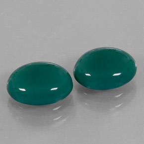 Achetez naturel ct vert agate gems, coupe ovale, en provenance inde chez gemselect. en stock, livraison internationale!
