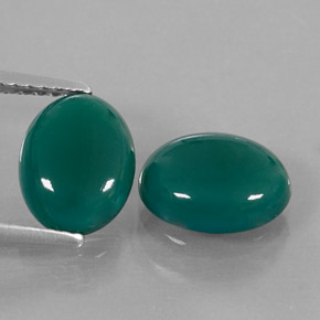 Achetez naturel ct vert agate gems, coupe ovale, en provenance inde chez gemselect. en stock, livraison internationale!