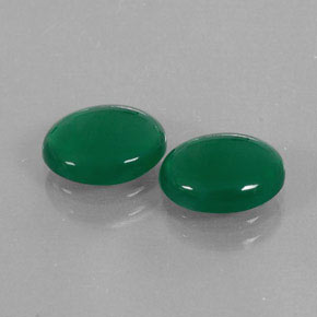 Achetez naturel ct vert agate gems, coupe ovale, en provenance inde chez gemselect. en stock, livraison internationale!
