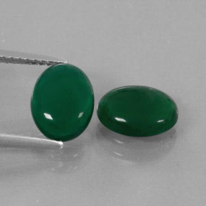 Achetez naturel ct vert agate gems, coupe ovale, en provenance inde chez gemselect. en stock, livraison internationale!