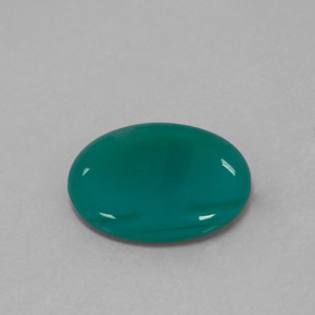 Agate vert naturelle transparent, 2,50 ct, transparent / translucide