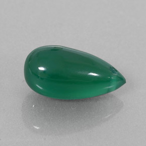 Agate Vert naturelle Transparent, 2.88 ct, Transparent / Translucide