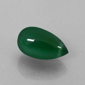 Agate Vert naturelle Transparent, 2.07 ct, Transparent / Translucide