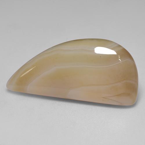 Agate multicolore naturelle forme fantaisie, 18,17 ct, translucide