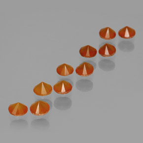 Achetez naturel ct orange agate gems, coupe roude, en provenance inde chez gemselect. en stock, livraison internationale!