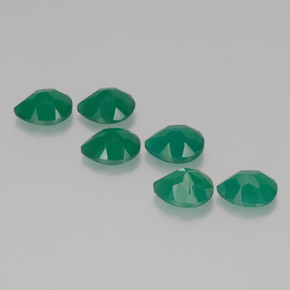 Achetez naturel ct Vert Agate gems, En forme de poire, En provenance Inde chez GemSelect. En stock, livraison internationale!