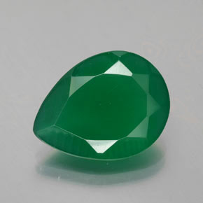 Agate Vert naturelle Transparent, 5,67 ct, Transparent / Translucide