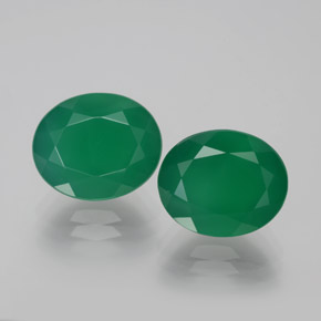 Achetez naturel ct vert agate gems, coupe ovale, en provenance inde chez gemselect. en stock, livraison internationale!