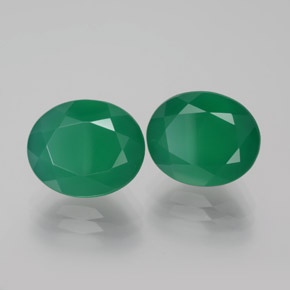 Achetez naturel ct vert agate gems, coupe ovale, en provenance inde chez gemselect. en stock, livraison internationale!