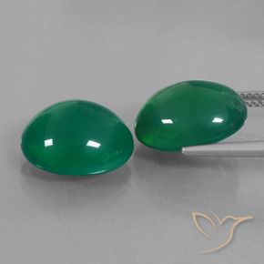 Shop natural 14.02ct Vert jaunâtre Agate gems, ovale, from Inde at GemSelect. In stock, global shipping!