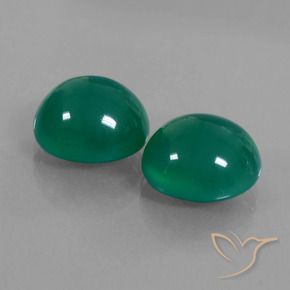 Shop natural 14.56ct Vert moyen Agate gems, ovale, from Inde at GemSelect. In stock, global shipping!