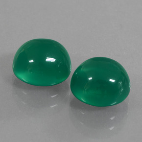 Achetez naturel ct vert agate gems, coupe ovale, en provenance inde chez gemselect. en stock, livraison internationale!
