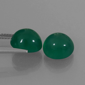 Achetez naturel ct vert agate gems, coupe ovale, en provenance inde chez gemselect. en stock, livraison internationale!