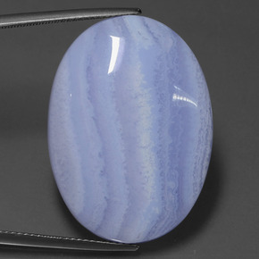 Agate Multicolore naturelle ovale, 42.01 ct, Translucide