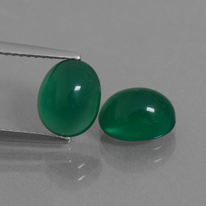Achetez naturel ct vert agate gems, coupe ovale, en provenance inde chez gemselect. en stock, livraison internationale!