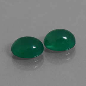 Achetez naturel ct vert agate gems, coupe ovale, en provenance inde chez gemselect. en stock, livraison internationale!