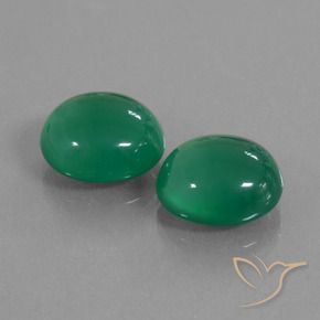 Shop natural 14.46ct Vert chaud Agate gems, ovale, from Inde at GemSelect. In stock, global shipping!