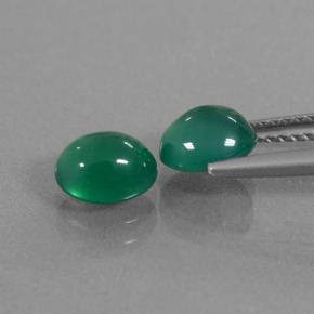 Achetez naturel ct vert agate gems, coupe ovale, en provenance inde chez gemselect. en stock, livraison internationale!