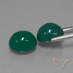 Shop natural 7.49ct Forêt verte Agate gems, ovale, from Inde at GemSelect. In stock, global shipping!