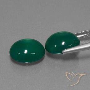 Shop natural 6.42ct Vert Agate gems, ovale, from Inde at GemSelect. In stock, global shipping!