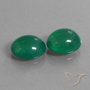 Shop natural 5.95ct Forêt verte Agate gems, ovale, from Inde at GemSelect. In stock, global shipping!