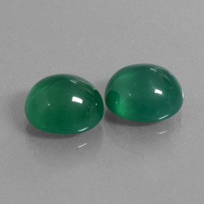 Achetez naturel 6.77ct Forêt verte Agate gems, Coupe ovale, En provenance Inde chez GemSelect. En stock, livraison internationale!