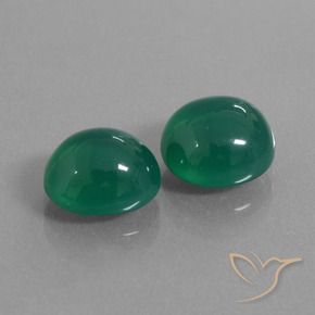 Shop natural 6.41ct Forêt verte Agate gems, ovale, from Inde at GemSelect. In stock, global shipping!