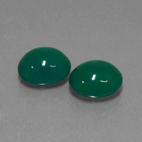 Achetez naturel 6,00ct vert agate gems, coupe ovale, en provenance inde chez gemselect. en stock, livraison internationale!
