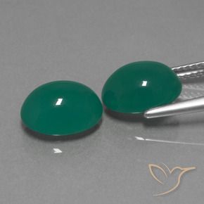 Shop natural 6.27ct Vert moyen Agate gems, ovale, from Inde at GemSelect. In stock, global shipping!