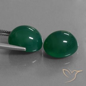 Shop natural 17.12ct Vert Agate gems, ovale, from Inde at GemSelect. In stock, global shipping!