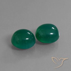 Shop natural 16.35ct Vert Agate gems, ovale, from Inde at GemSelect. In stock, global shipping!