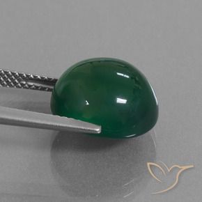 Agate Multicolore naturelle ovale, 8.11 ct, Translucide