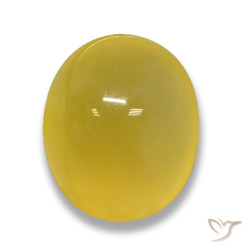4.47ct Naturel Doré jaunâtre Agate, ovale, Translucide