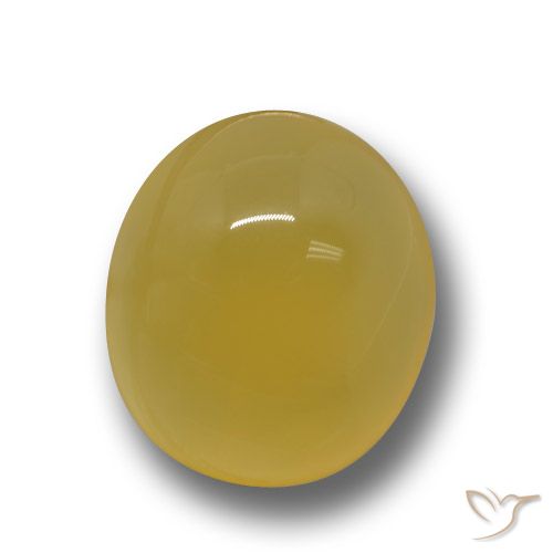 5.23ct Naturel Jaune foncé Agate, ovale, Translucide