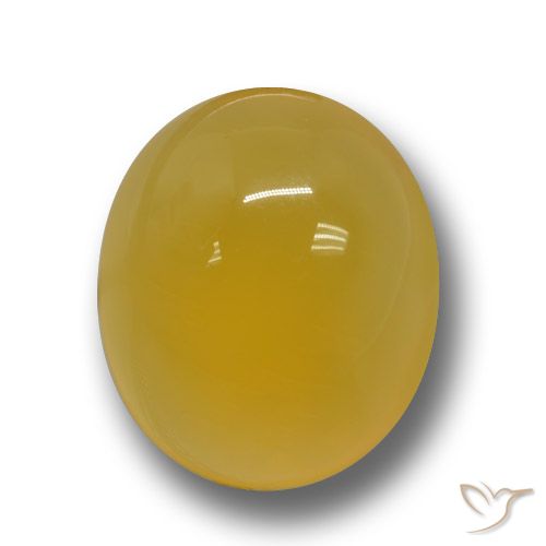 6.48ct Naturel Orange doré Agate, ovale, Translucide