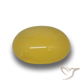 Agate Orange doré naturelle ovale, 5.84 ct, Translucide