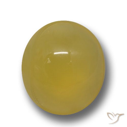 6.15ct Naturel Jaune foncé Agate, ovale, Translucide