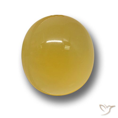 4.67ct Naturel Jaune foncé Agate, ovale, Translucide