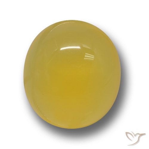 5.57ct Naturel Jaune foncé Agate, ovale, Translucide