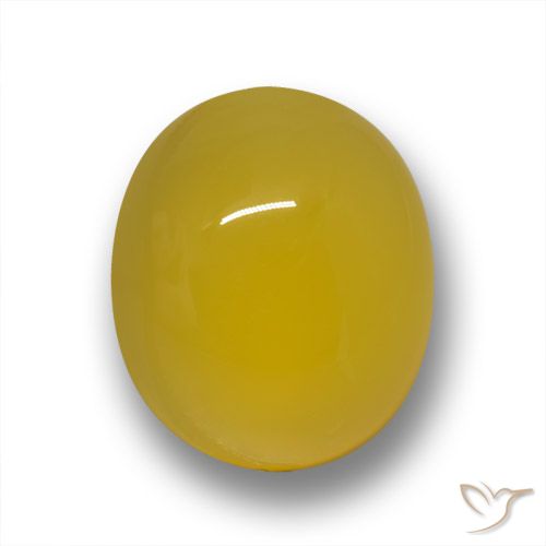 4.50ct Naturel Jaune miel Agate, ovale, Translucide