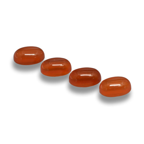 Achetez naturel 2,59ct rouge agate gems, coupe ovale, en provenance inde chez gemselect. en stock, livraison internationale!