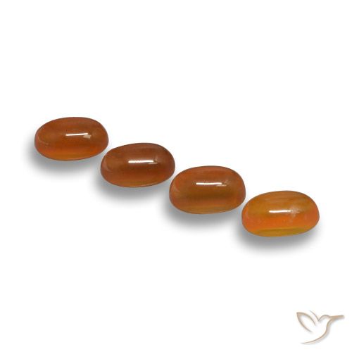 Shop natural 2.41ct Ambre orange Agate gems, ovale, from Inde at GemSelect. In stock, global shipping!