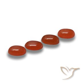 Shop natural 2.15ct Rouge feu Agate gems, ovale, from Inde at GemSelect. In stock, global shipping!