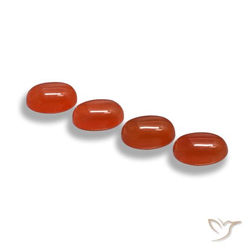 Shop natural 2.56ct Rouge-orange Agate gems, ovale, from Inde at GemSelect. In stock, global shipping!